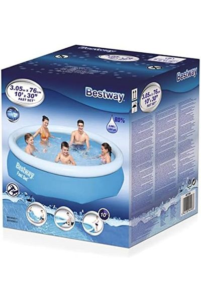 BESTWAY Inflatable Swimming Pool 305x76 cm - Model 26-57266