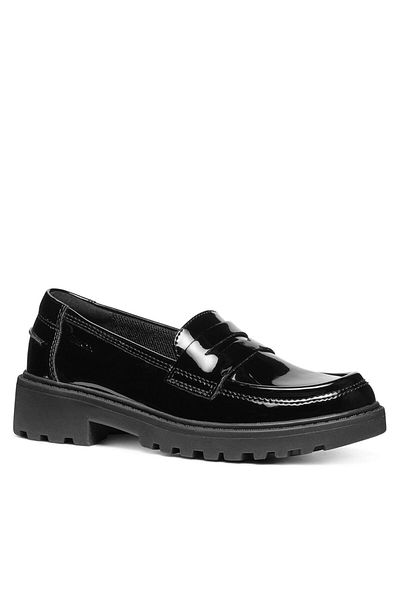 Geox Girl Loafers black GEOX-J3620C-000HH C9999 S