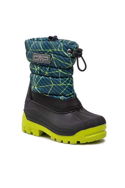 CMP Boy Snow Boots green CMP-3Q71294 18MM DEEP LAKE-ACIDO