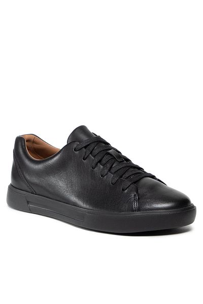 CLARKS Teniși bărbați negri Un Costa Lace