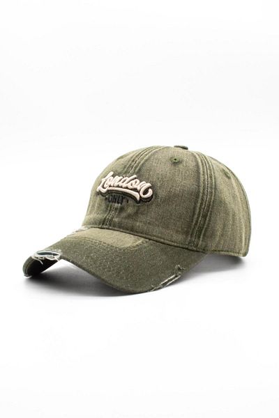 Külah Vintage Vintage Embroidered Denim Hat |   London Trucker Cap