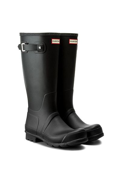 Hunter Men's Wellington Boots black MFT900