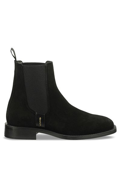 Gant Ghete Chelsea negre pentru femei GANT-29553771 G00 BLACK