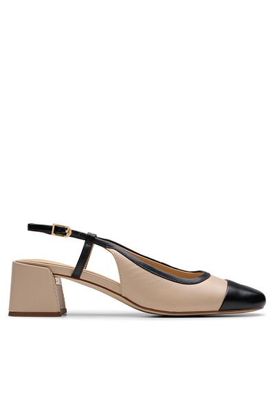 CLARKS Women's Sandals beige CLARKS-26181321 P17 SAND COMBI LEA