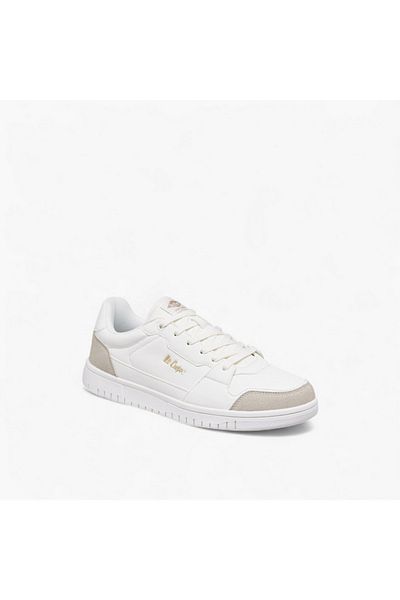 Lee Cooper Men's Panelled Sneakers with Lace-Up Closure
