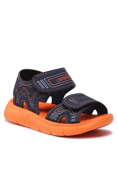 Kappa Sandale albastre pentru băieți KAPPA-260887K KALEO K 6744 BLEUMARIN/PORTOCALIU
