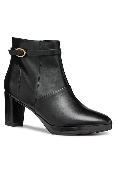 Geox Ghete de damă negre GEOX-D46TEA-00043 C9999