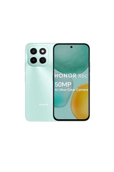 HONOR X6C 6GB 4G Smartphone, 256 GB Ocean Cyan