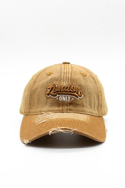 Külah Vintage Vintage Embroidered Denim Hat |   London Trucker Cap