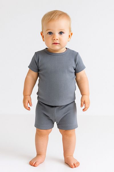 For My Baby T-Shirt Shorts 2 Piece Set