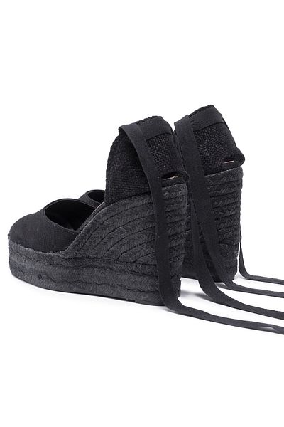 Castaner Espadrile negre pentru femei CASTANER-20966100 CARINA C/8ED/001 NEGRO