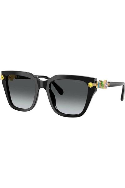 Swarovski Swarosvkı Sk6041 1001t3 53 Women's Sunglasses