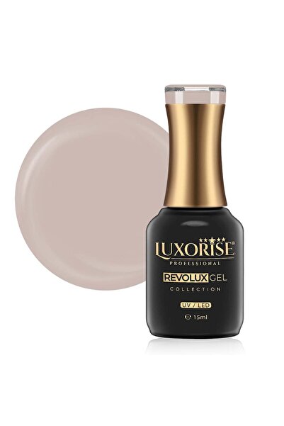 LUXORISE Полуперманентен лак за нокти Revolux LUXORISE, цвят Just Nude 15 мл
