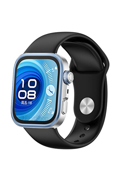 MMP SHOP Huawei Watch Fit 4 / Fit 4 Pro Uyumlu Lquid Silikon Akıllı Saat Kordonu
