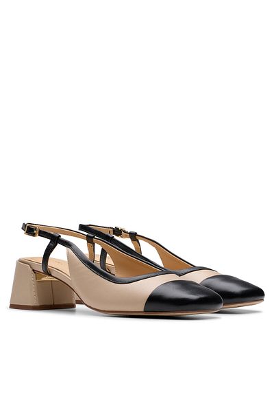CLARKS Women's Sandals beige CLARKS-26181321 P17 SAND COMBI LEA