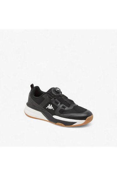 Kappa Men's Logo Detail Sports Shoes with Rotating Buckle Closure