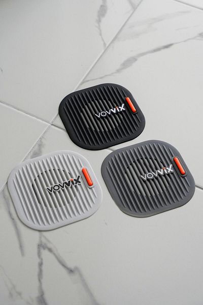 VOVVİX Scented Bathroom, Kitchen, Sink Drain Concealer Cover Mat with Strainer