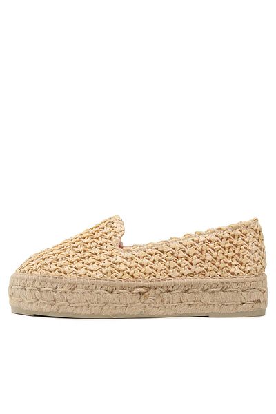 Manebi Women's Espadrilles beige MANEBI-DOUBLE SOLE ESPADRILLES V 2.7 D0 V 2.7 RAFFIA