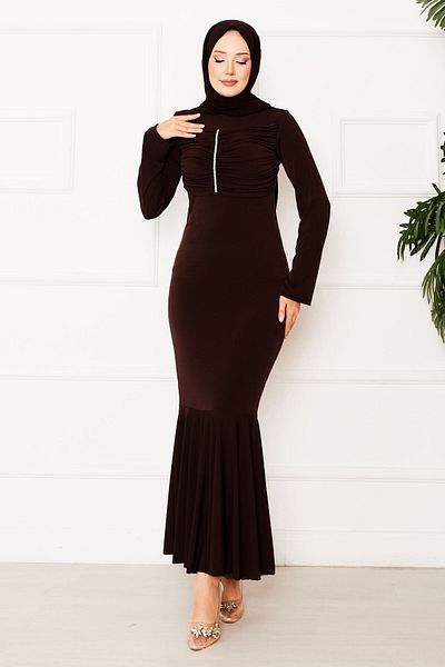 EBRUTESETTÜR Sandy Stone Front Dress