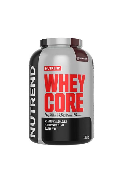 Nutrend Whey Core Protein, 1800g, Chocolate N Cocoa, 56 Servings