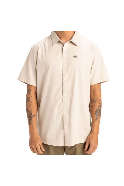 Quiksilver Mw Premium Stretch Men's Beige Shirt Men's Shirt Eqywt04623