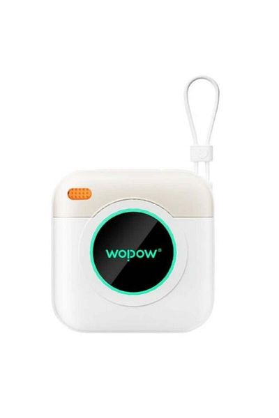 wopow Portable Charger LQ08 White 10,000mAh