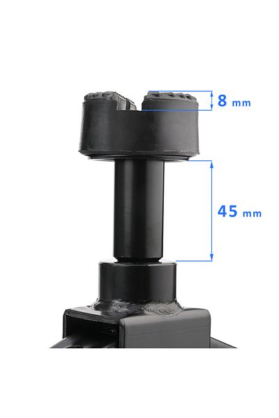 VERDA Cric auto trapezoidal cu capac de protecție și clichet 2t SN4569