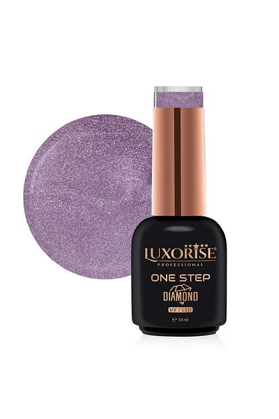 LUXORISE Oja semipermanentă One Step Diamond Pink Stardust 10ml, LUXORISE