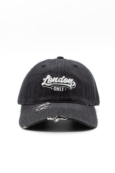 Külah Vintage Vintage Embroidered Denim Hat |   London Trucker Cap