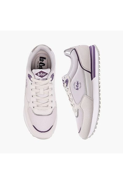 Lee Cooper Lee Cooper Women's Logo Print Sneakers with Lace-Up Closure