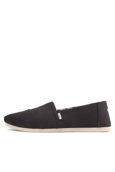 Toms Women's Half-boots black TOMS-RECYCLED COTTON CANVAS WOMEN'S ALPARGATA 10017732 BLACK