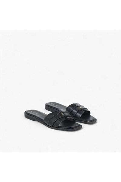 Flora Bella by Shoexpress Flora Bella Braid Detail Slip-On Flat Sandals