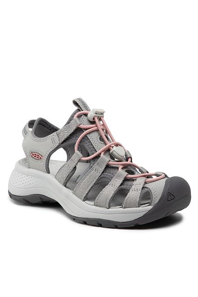 Keen Women's Sandals Grey KEEN-1023589 ASTORIA WEST SANDAL GREY/CORAL