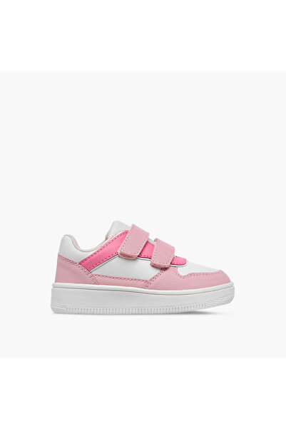 Flora Bella by Shoexpress Flora Bella Panelled Sneakers with Hook and Loop Closure
