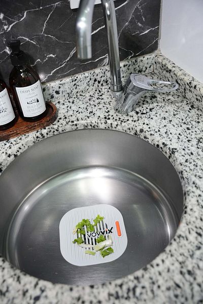 VOVVİX Scented Bathroom, Kitchen, Sink Drain Concealer Cover Mat with Strainer