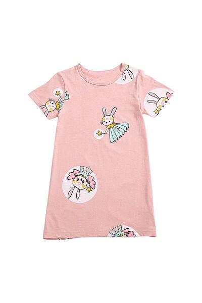 zzz sleep good sleeping !!! Camasa de noapte pentru fetite, roz