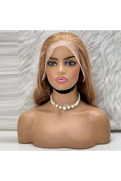 Emperium Wavy Front Lace Real Tulle Wig / Hot Caramel / 70/75cm