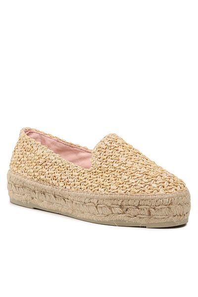 Manebi Women's Espadrilles beige MANEBI-DOUBLE SOLE ESPADRILLES V 2.7 D0 V 2.7 RAFFIA