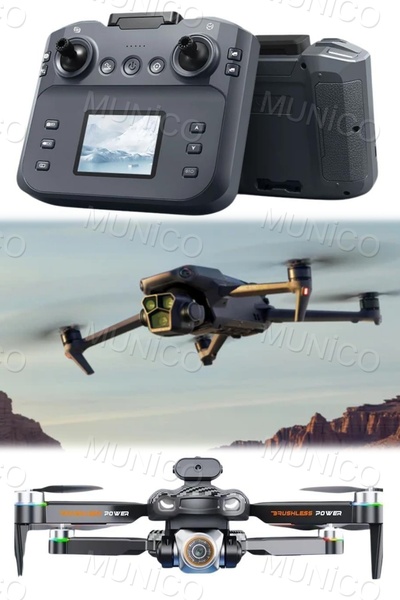 Munico Video Fotoğraf Düğün Konvoy Kına Çekimi Fotoğrafçılar İçin Drone Max Ekran Kontrollü Drone 8K