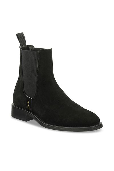 Gant Ghete Chelsea negre pentru femei GANT-29553771 G00 BLACK