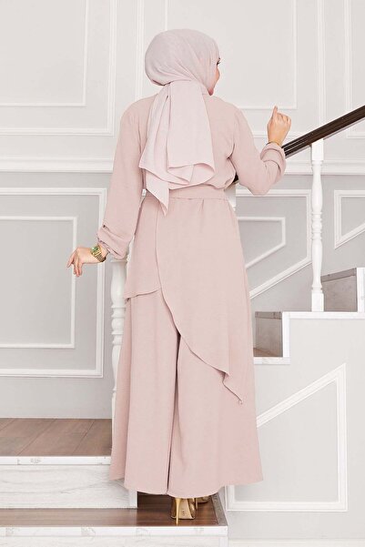 EBRUTESETTÜR Shabby Mold Aerobin Hijab Double Set