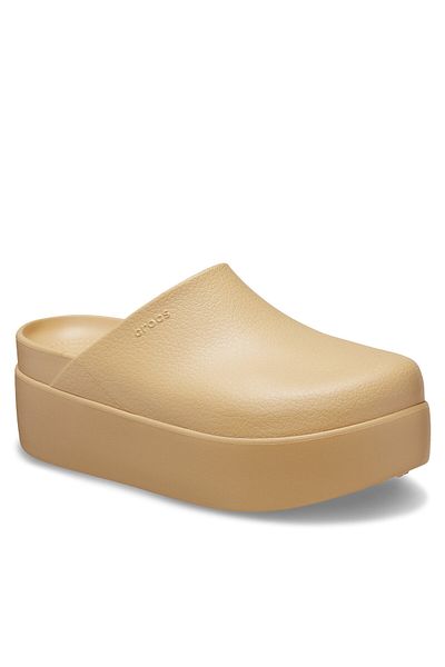 Crocs Women's Flip-flops brown CROCS-DYLAN PLATFORM CLOG 209869 WHEAT