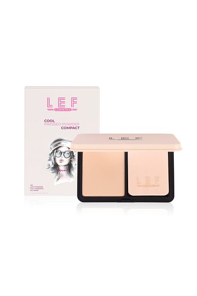 LEF COSMETICS Pressed powder to remove shine and unify the complexion