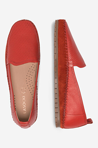 LASOCKI woman moccasin 5905588488682 Red