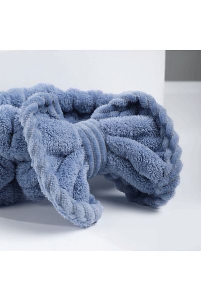 REEFI Modern rustic petrol blue hair tie