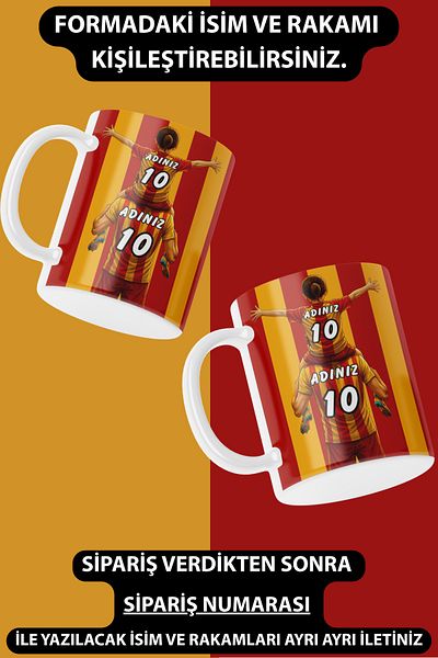 HobiShop Father Daughter Name and Number Mug Coffee Cup