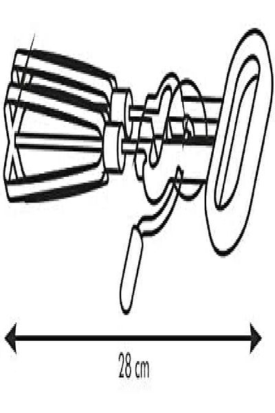 TESCOMA Delicia Hand-Operated Whisk – Manual Mixer