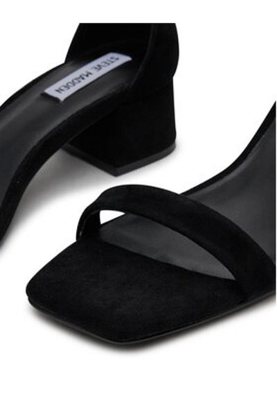 Steve Madden Women's Sandals black STEVE MADDEN-SM11003579 015 BLACK SUEDE