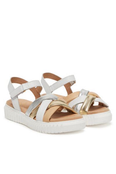 Marco Tozzi Women's Sandals white MARCO TOZZI-2-28283-44 197 WHITE COMB