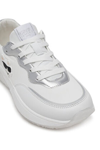 Karl Lagerfeld Adidași albi pentru fete KARL LAGERFELD-Z30373 10P ALBI S